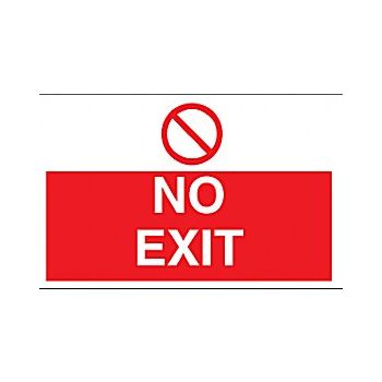 No Exit Sign 