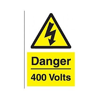 Danger 400 Volts Sign | Cheap Danger 400 Volts Sign from our Hazard ...