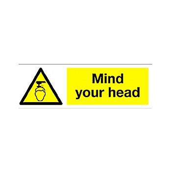 Mind Your Head Sign | Cheap Mind Your Head Sign from our Hazard Signs ...