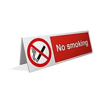 No Smoking Desktop Sign Cheap No Smoking Desktop Sign From Our