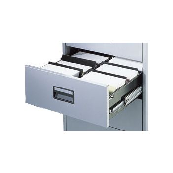 Silverline Media Card Index Filing Cabinets Dividers 5pk