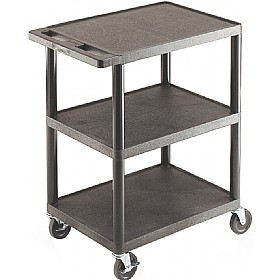 3 Flat Shelf Service Trolley