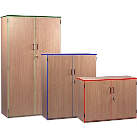 Coloured Edge Cupboards