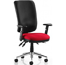 Vital Colour 24Hr Ergonomic High Back Chair