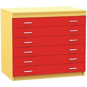 6 Drawer A1 Plan Storage Chest