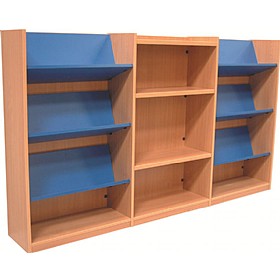 Nexus Library Combination Display Bookcases