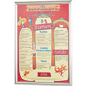 Busygrip Stainless Steel Poster Frame