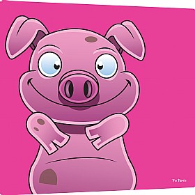 Pin Panelz Primary Graphics Alfie Pig Noticeboards