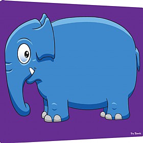 Pin Panelz Primary Graphics Elephant Noticeboards