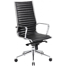 Abbey High Back Designer Leather Office Chair