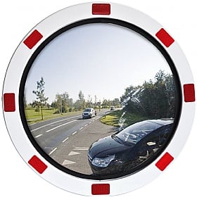 DURABEL LITE Economy Round Stainless Steel Traffic Mirrors