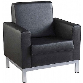NEXT DAY Westbridge Leather Faced Armchair