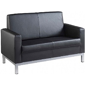 NEXT DAY Westbridge 2 Seater Leather Faced Sofa
