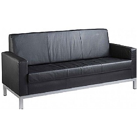 NEXT DAY Westbridge 3 Seater Leather Faced Sofa