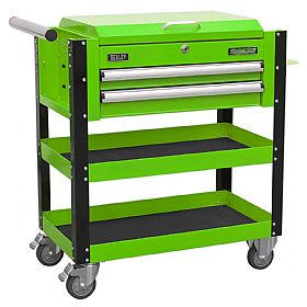 Sealey Heavy Duty Mobile Tool Trolley with Lockable Top