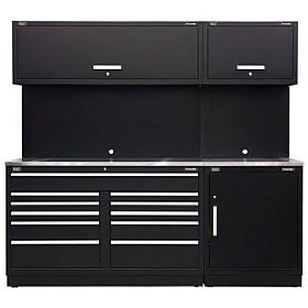 Sealey Modular Workshop Combination with Stainless Steel Worktop – Package C