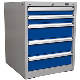 Sealey 5 Drawer Industrial Cabinet - 565W x 580D x 700H - Model A