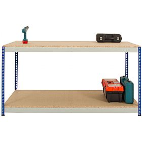 Value Rivet Workbench with Full Lower Shelf