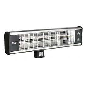 Sealey High Efficiency Carbon Fibre Infrared Wall Heater 1800W/230V