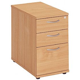 Commerce II Desk High Pedestals