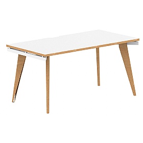 Bianco Rectangular Bench Desk