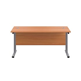 Commerce II Deluxe Compact Rectangular Desk