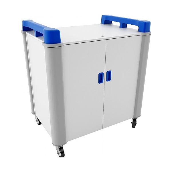 LapCabby 10V 10 Vertical Laptop Store and Charging Trolley Cheap