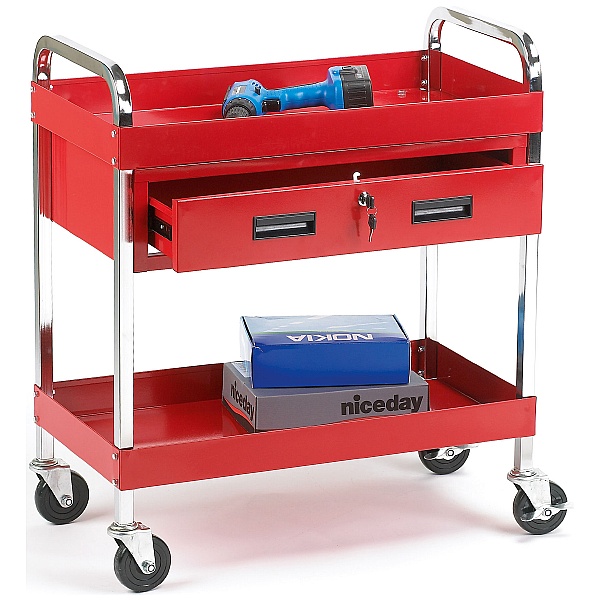2 Shelf Stainless Steel Trolley Cheap 2 Shelf Stainless Steel Trolley