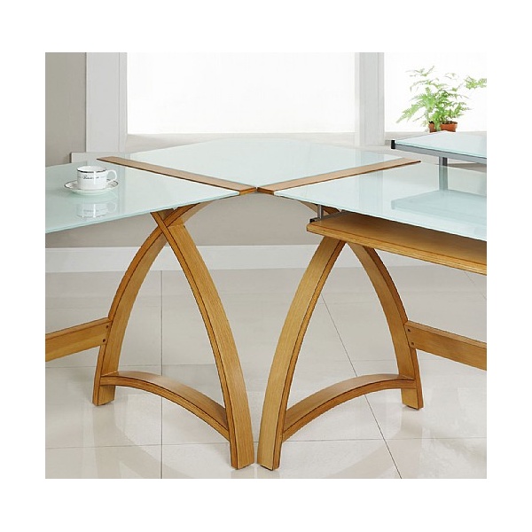Spectrum Corner Desk Link White Glass Office Desks Spectrum Corner Desk Link White Glass