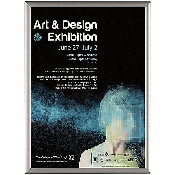 Poster Frames Cheap Poster Frames from our Covered Noticeboards range.