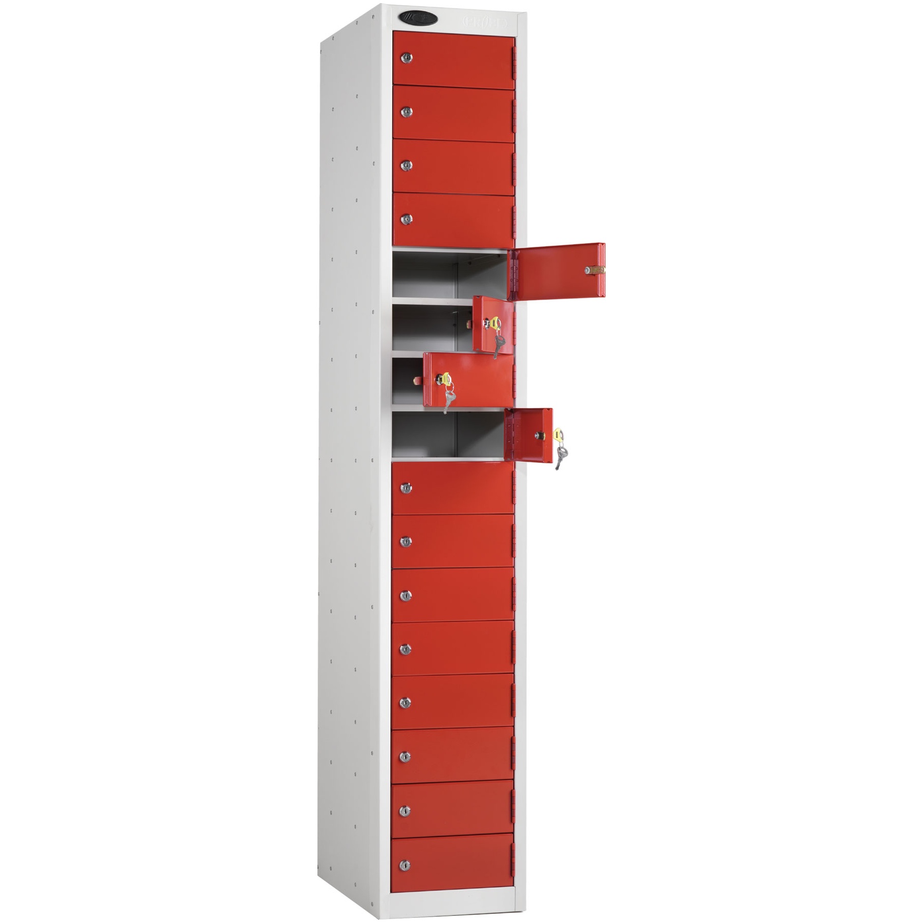 Multi Compartment Lockers With Active Coat Personal Effects Lockers