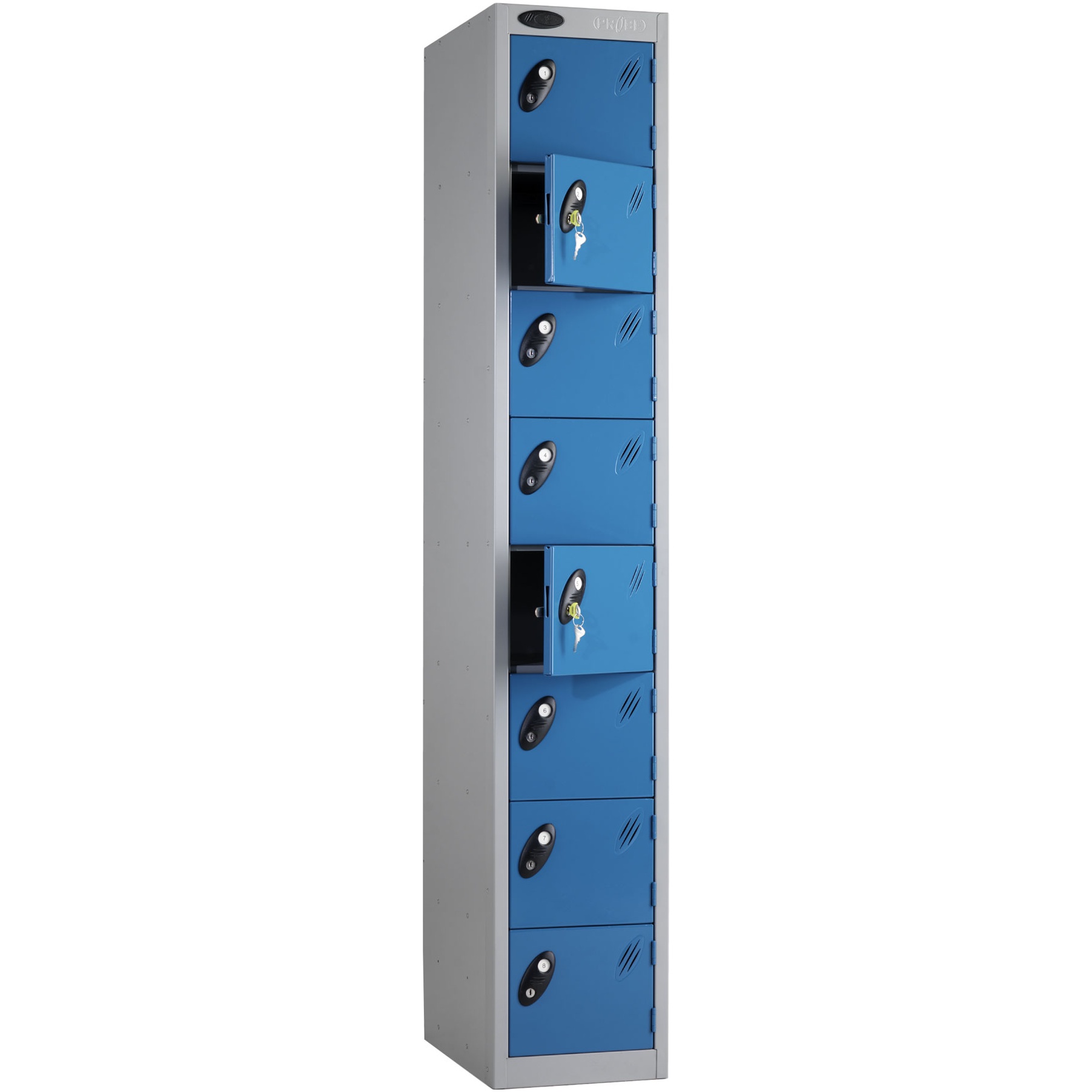 Multi Compartment Lockers With Active Coat Personal Effects Lockers