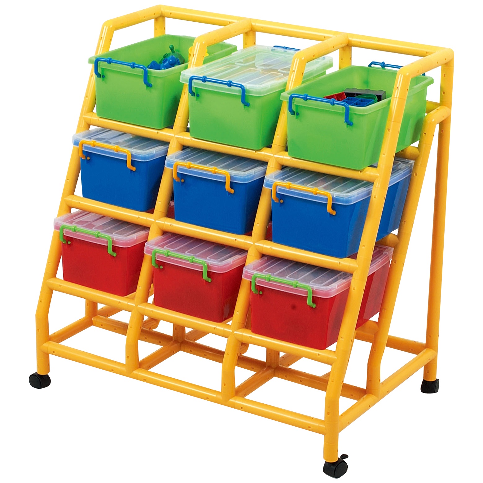 Non tipping. Storage bin. Mobile Storage.