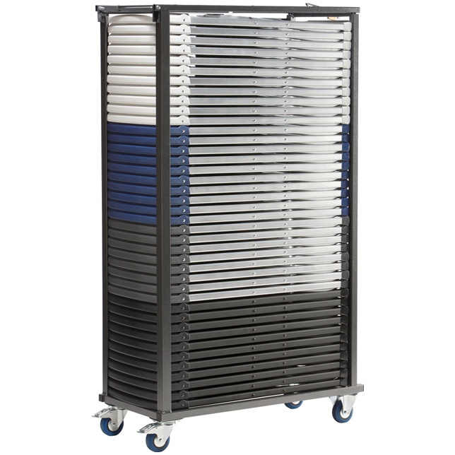 Folding Chair Trolley 50 Capacity Chair Trucks & Trolleys