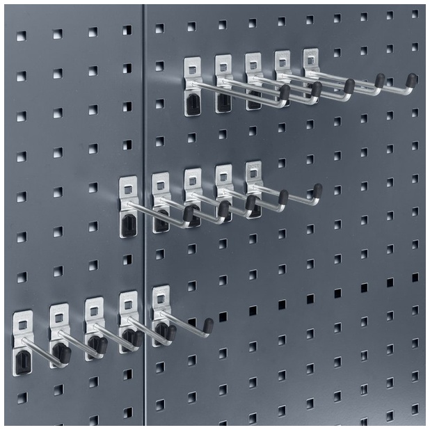 Bott Perforated Hook Kit 15 Piece Perforated & Louvre Racks & Trolleys