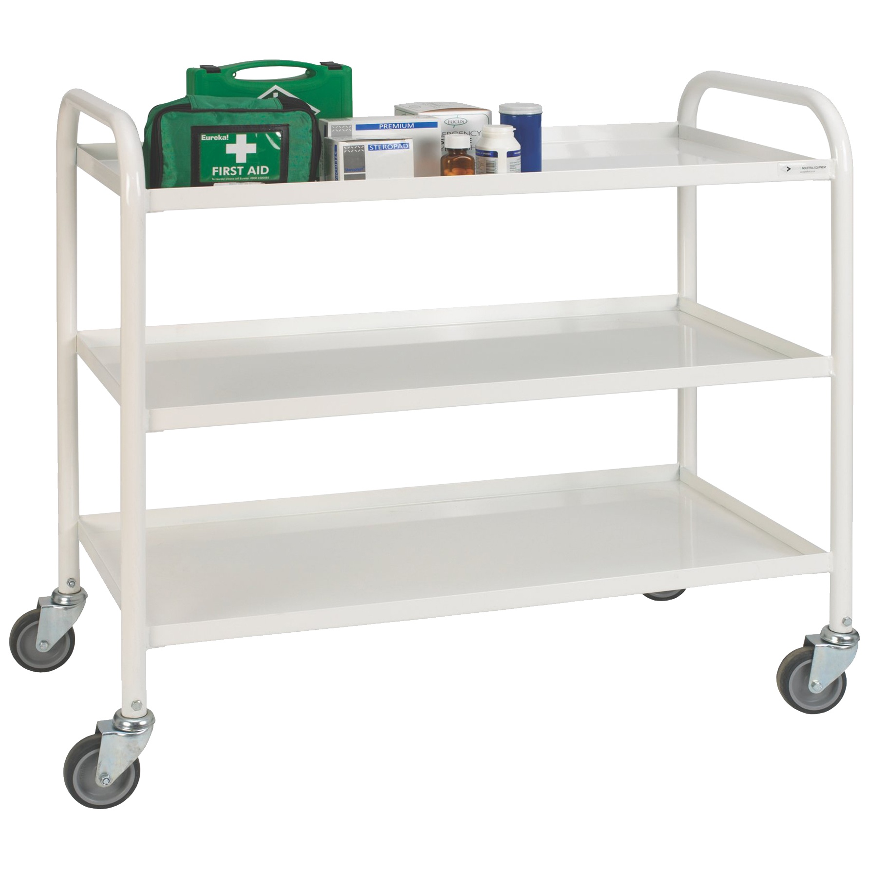 3 Shelf Medical Trolley | First Aid Trolleys