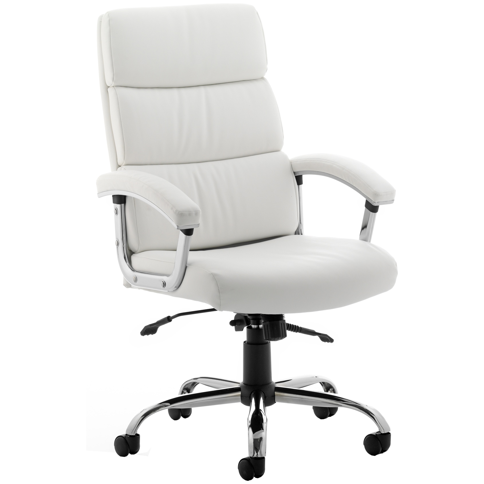 Malo Enviro Leather Executive Chair White Executive Office Chairs
