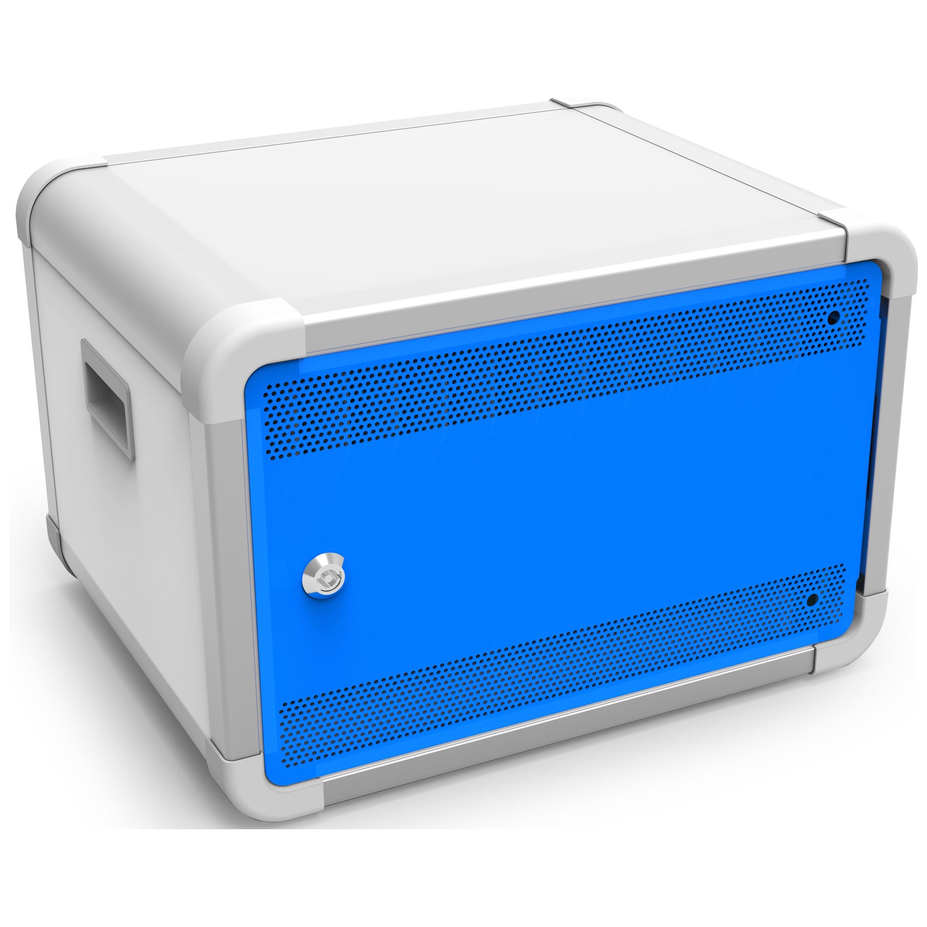 DeskCabby 12 Tablet Vertical Storage Laptop & Tablet Charging Lockers