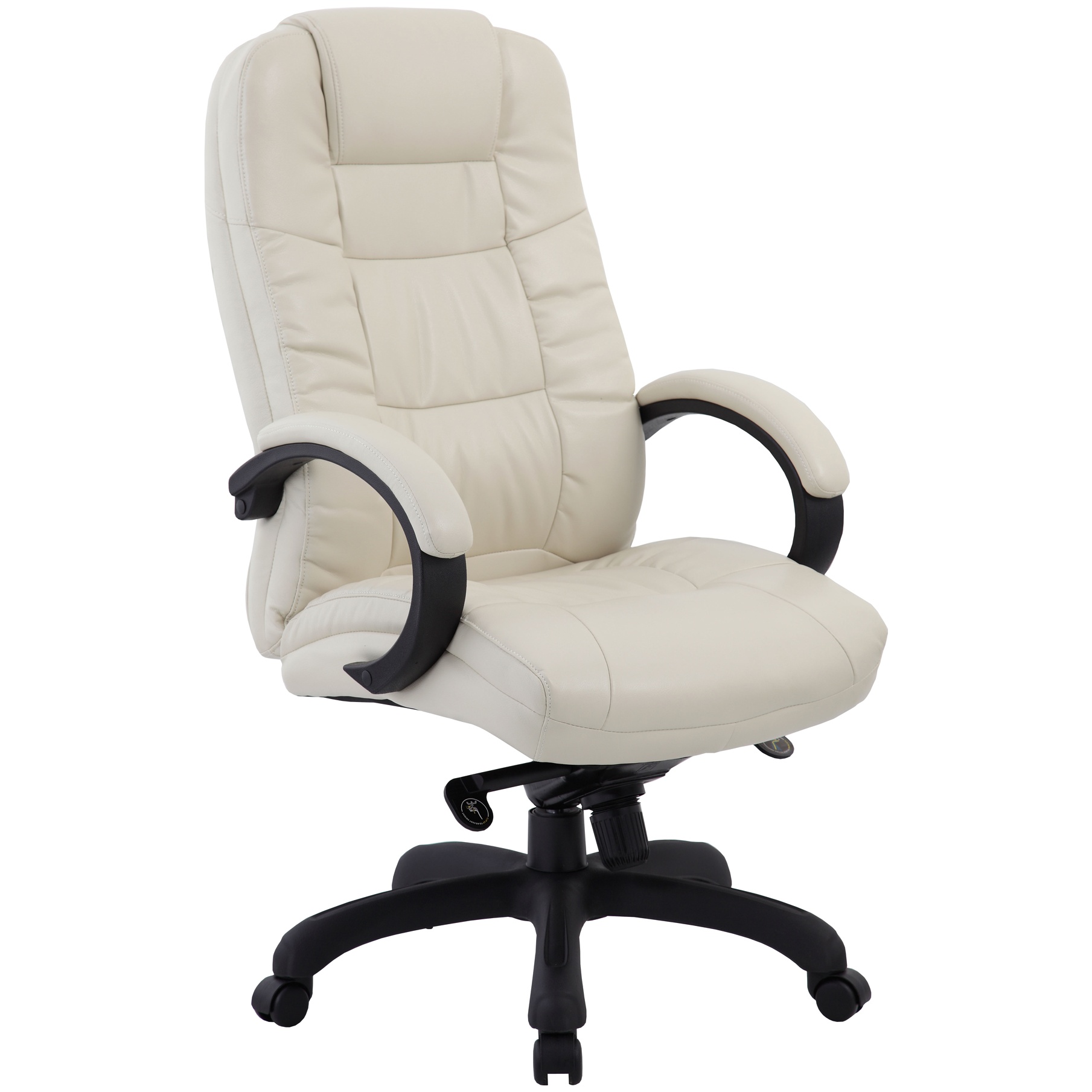 Parma Cream Executive Leather Office Chairs Executive