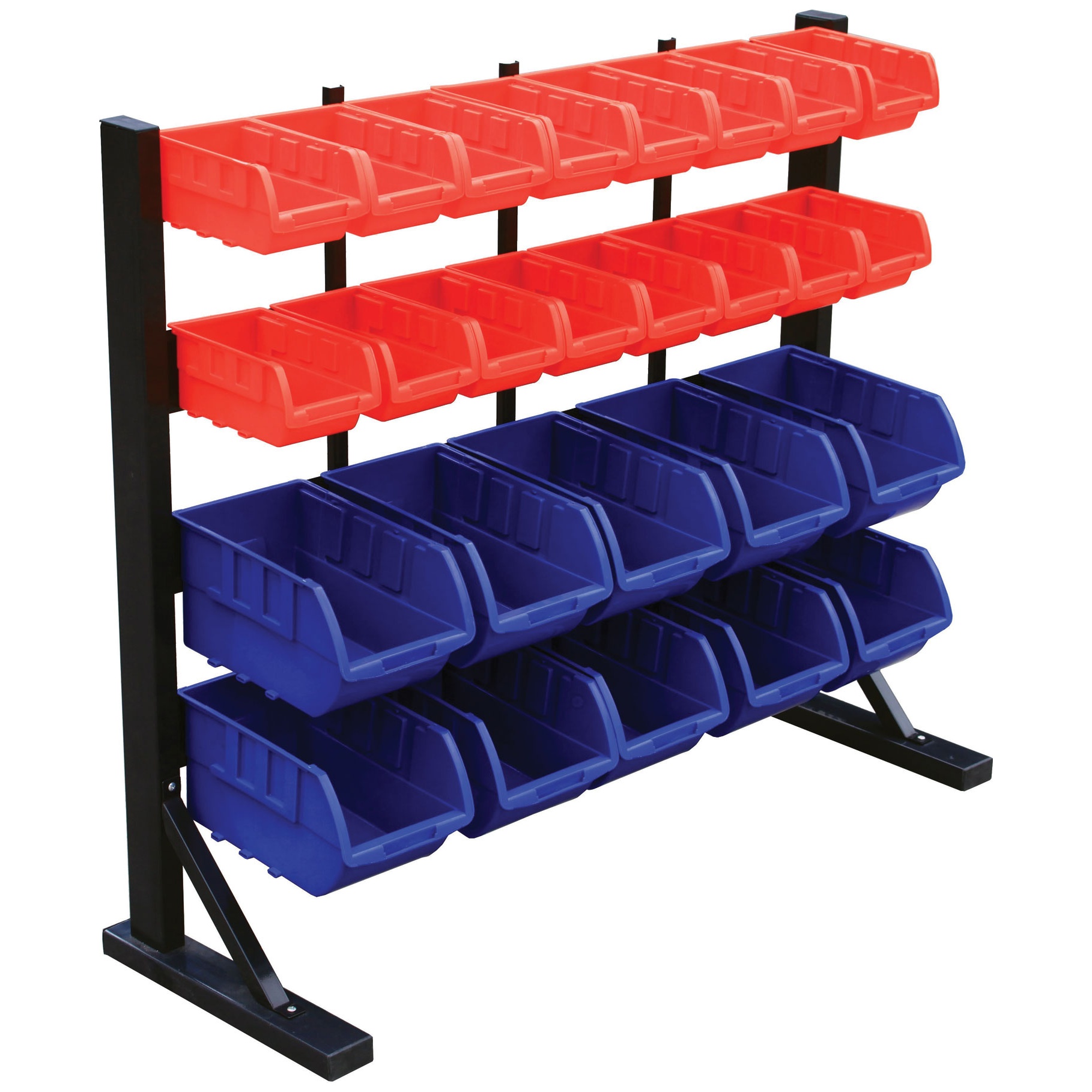 Freestanding Storage Bin Racks Small Parts Storage Systems
