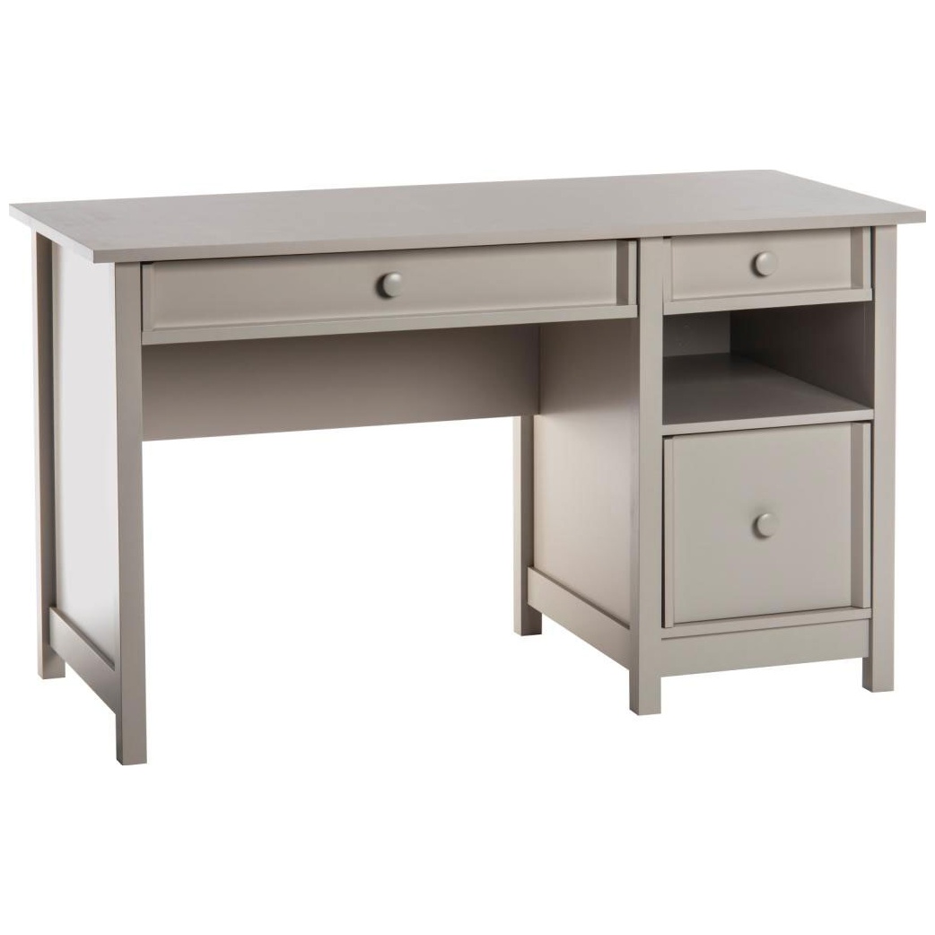 Cobblestone Grey Country Computer Desk Home Computer Desks