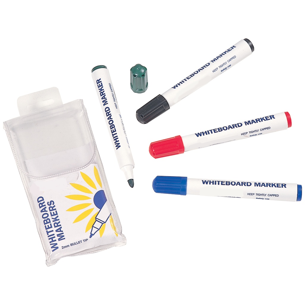 Assorted Dry Wipe Marker Pens Board Accessories