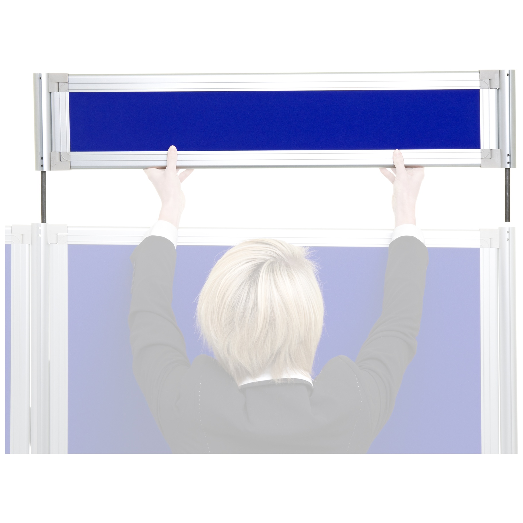 Header Panel For Giant Board Large Format Display System Panel