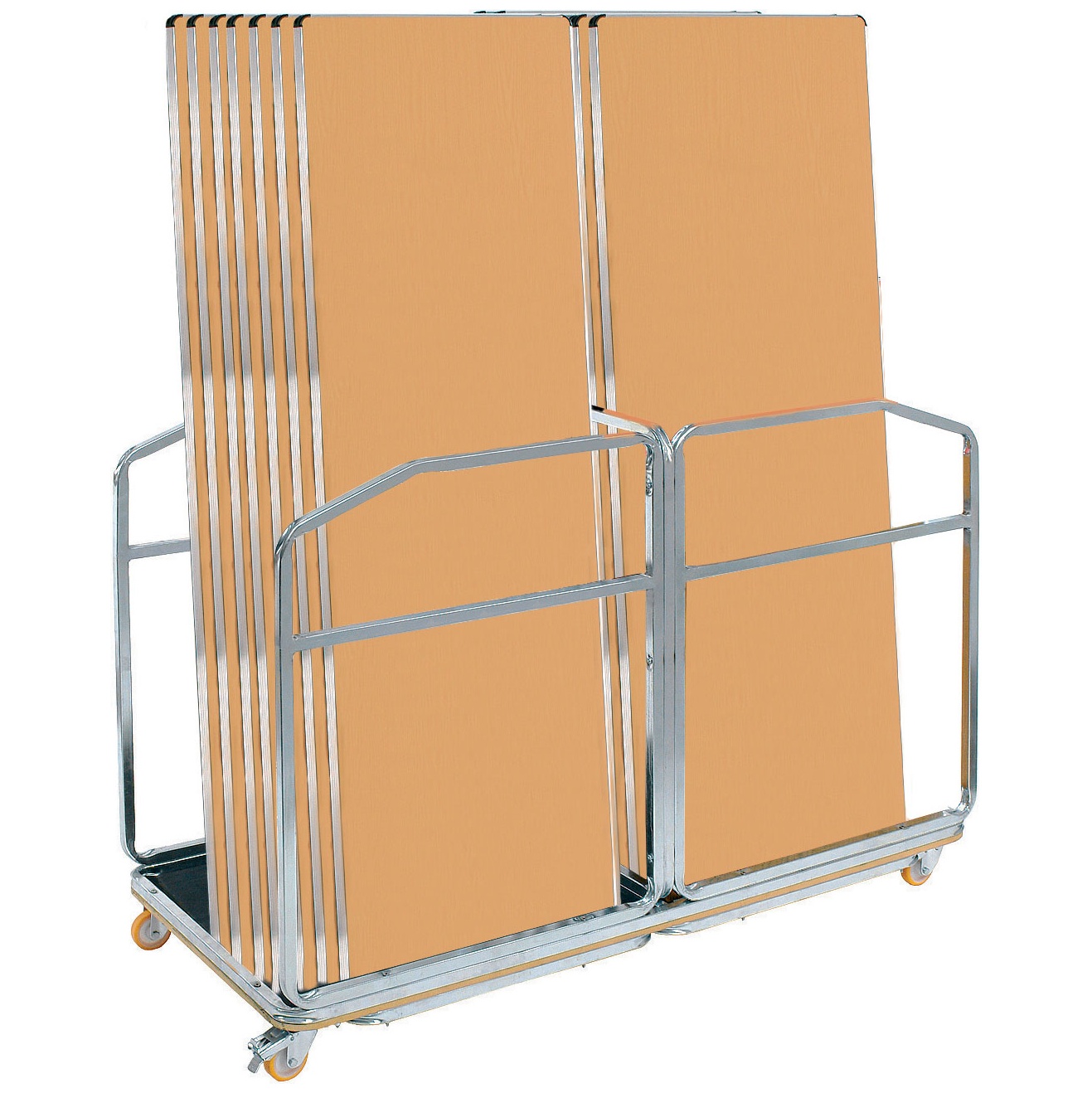 Gopak™ Economy Folding Tables + Trolley Bundle Tilt Top & Folding Tables