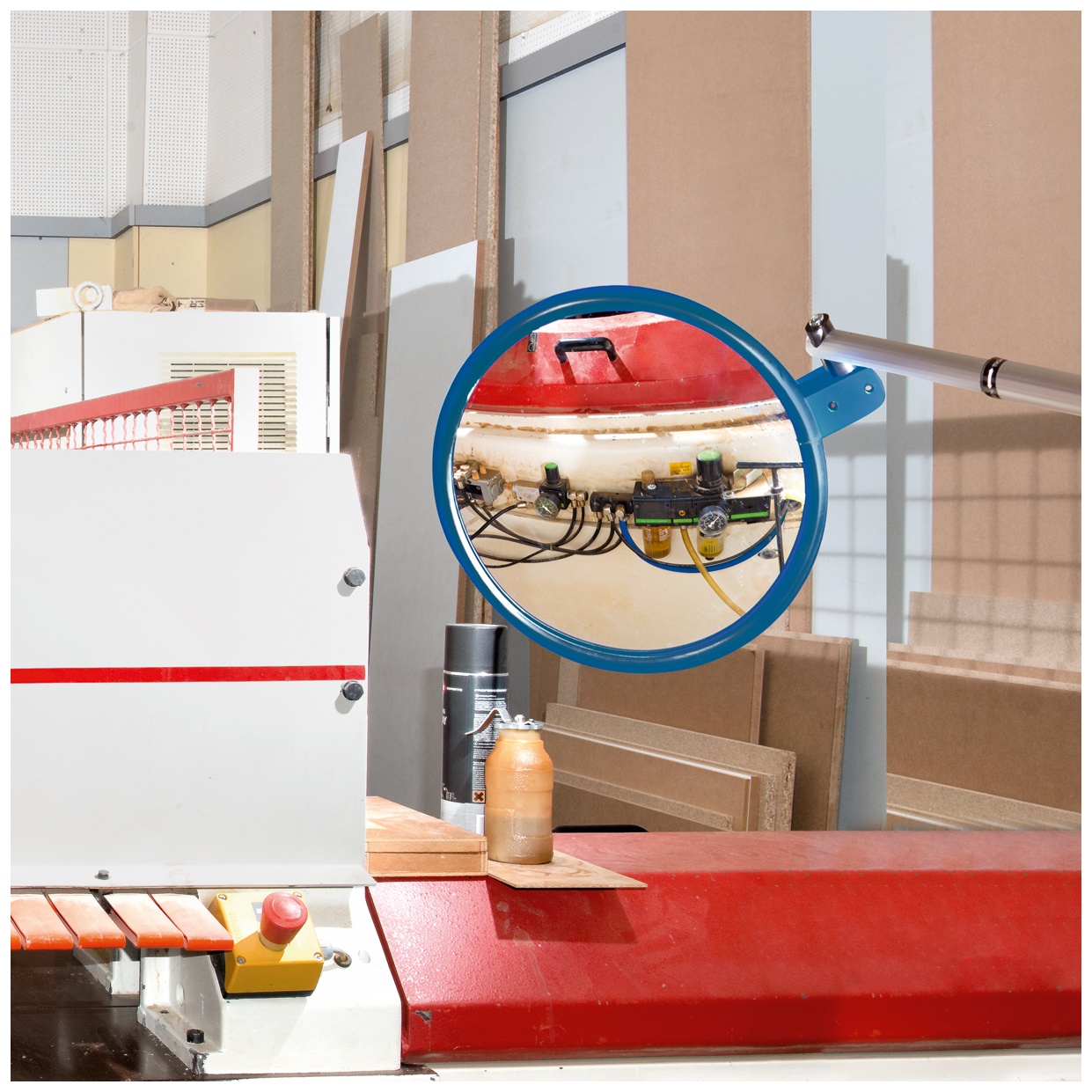 VISION Hand Held Inspection Mirror Safety Mirrors