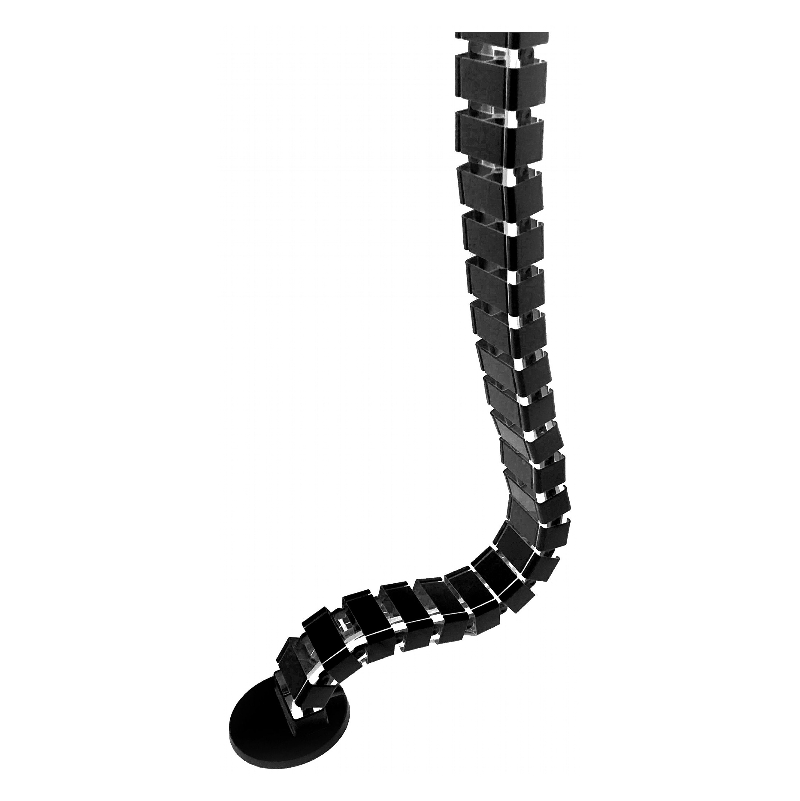 Vertical Cable Manager for SitStand Desks Cable Management