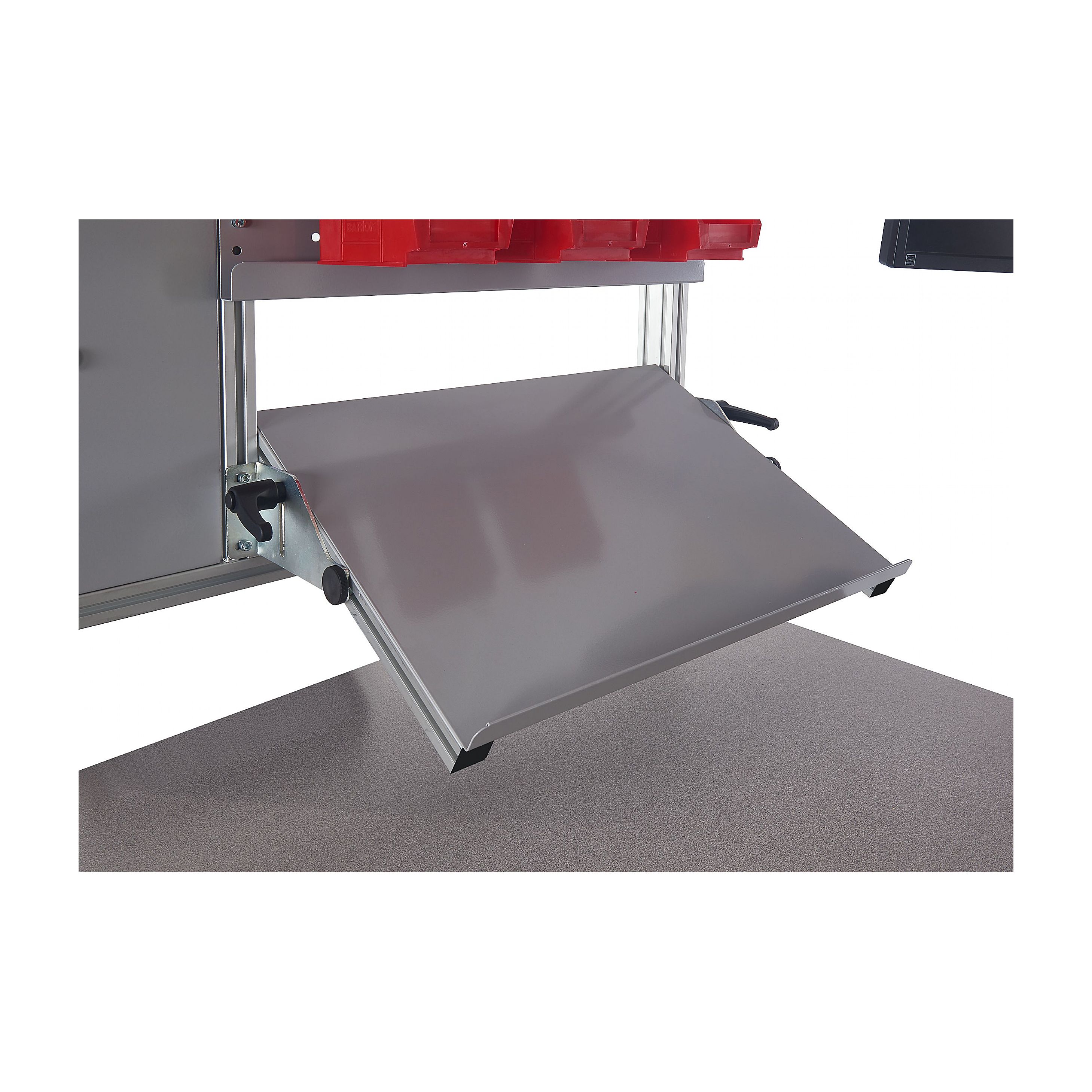 Adjustable Tilting Shelf Workbenches