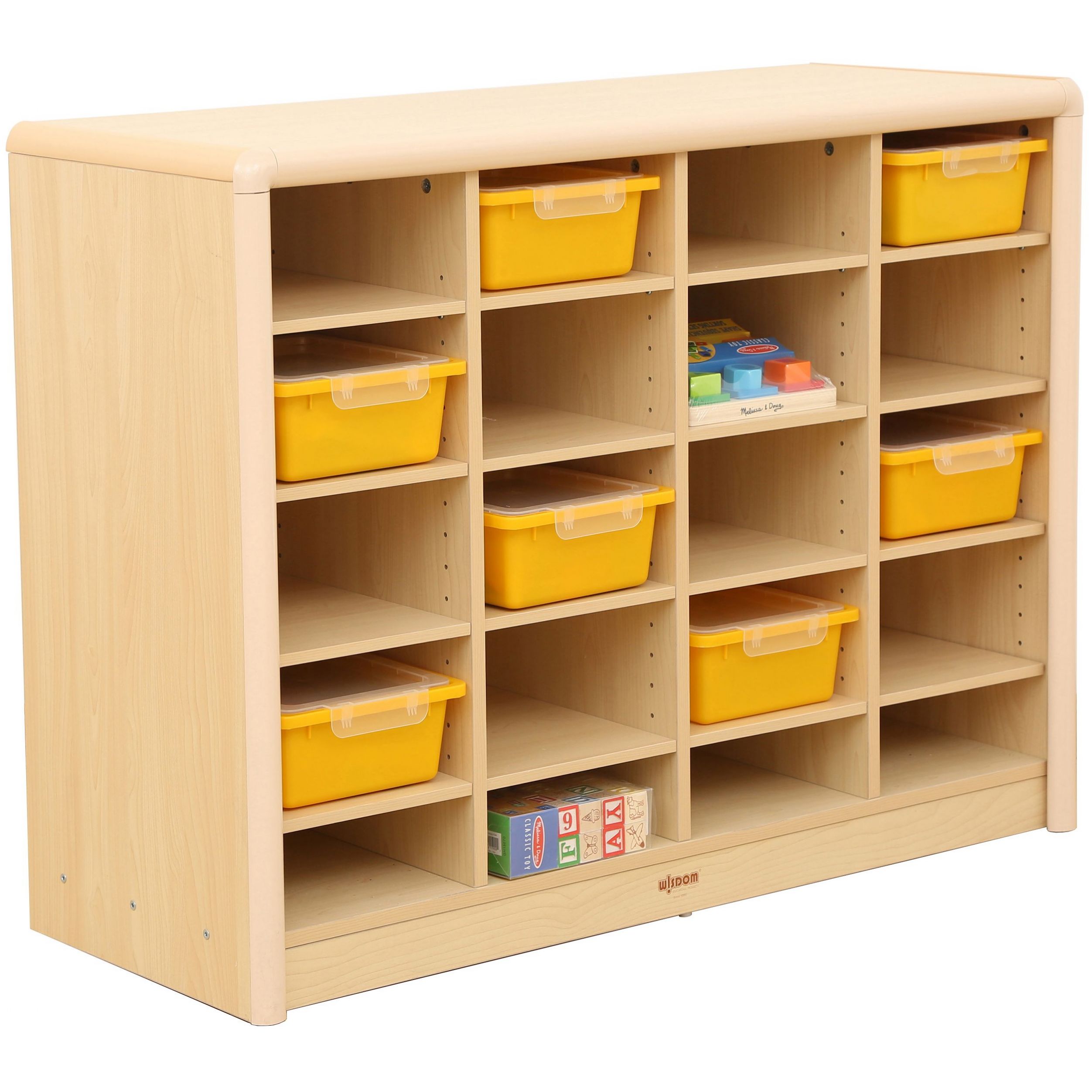 Elegant 20 Compartment Classroom Storage Unit | Educational & Classroom ...