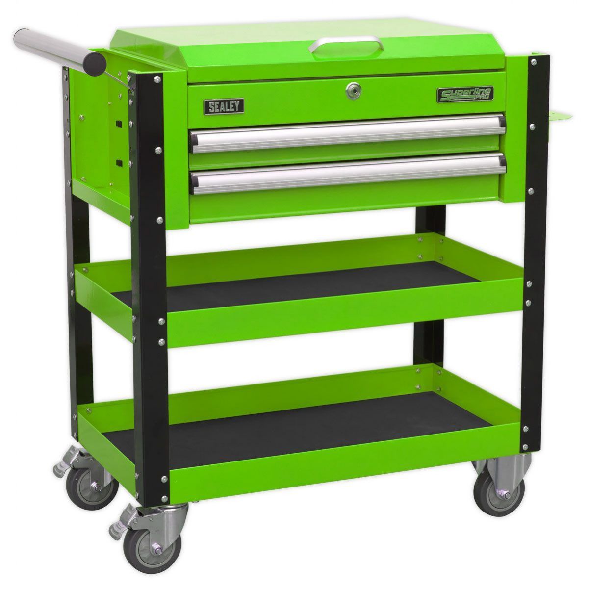 Sealey Heavy Duty Mobile Tool Trolley with Lockable Top Trolleys