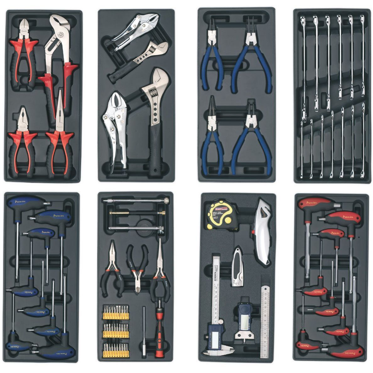 Sealey 14 Drawer Tool Chest Combination with 1179pc Premier Tool Kit